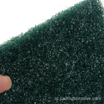 Абразивные зеленые полировальные нетканые губки 70*100 мм